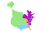 create territory maps for sales tracking and franchises